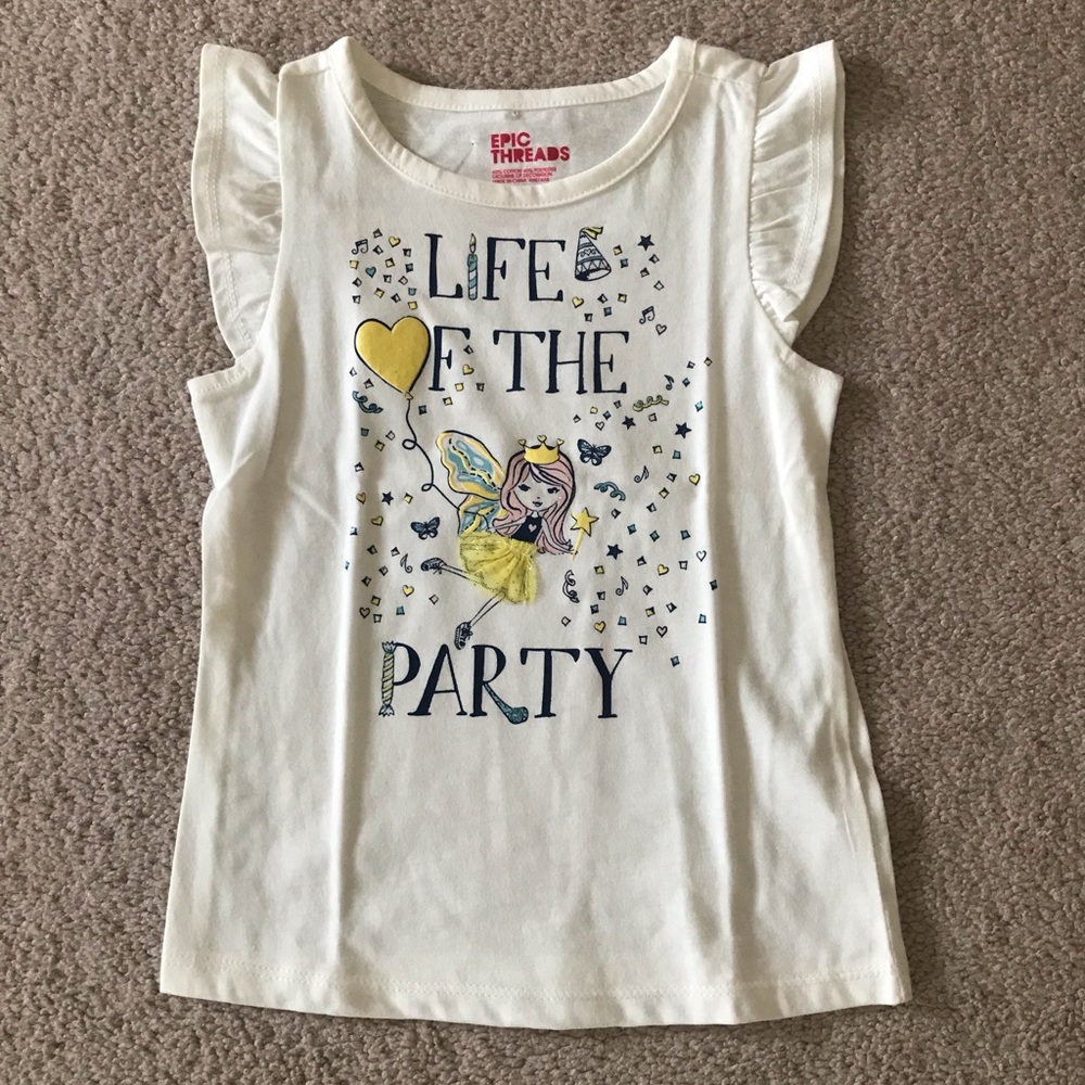 🌹NWOT Epic Thread top for little girls